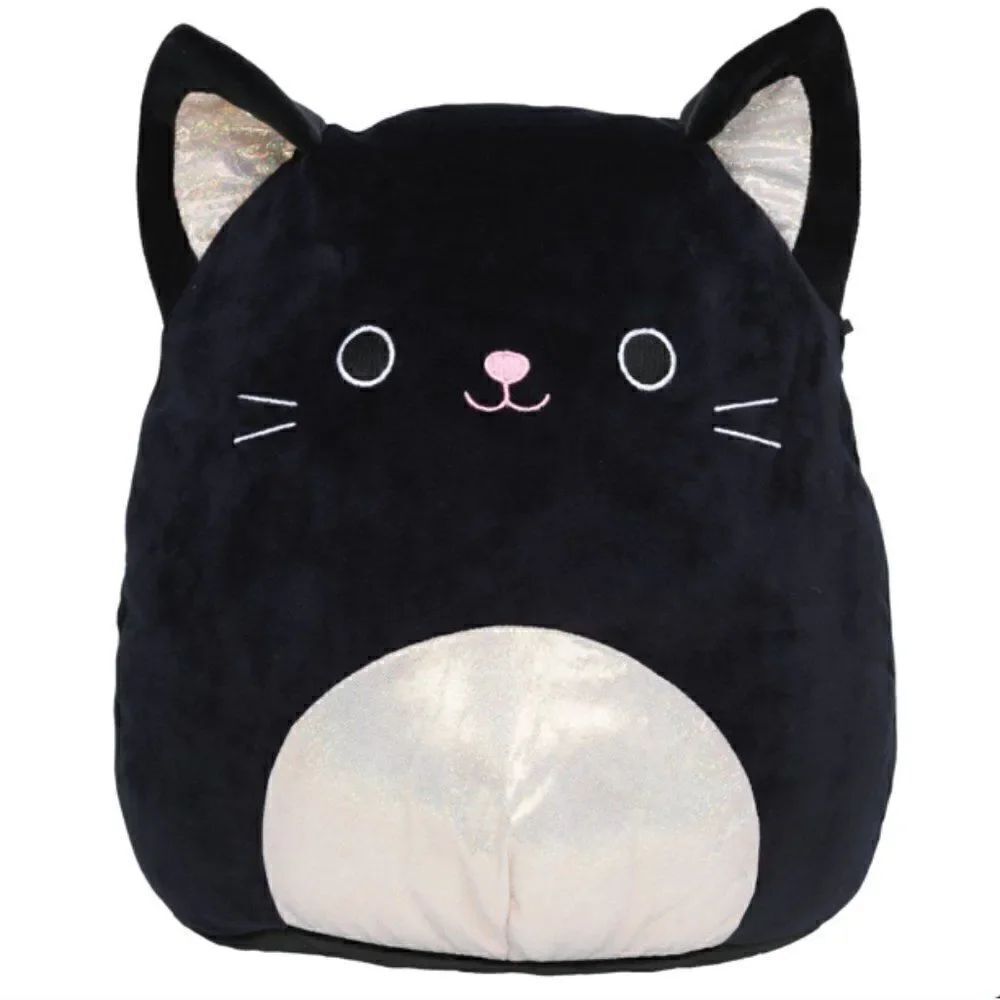 Squishmallow 5" Halloween Autumn The Black And Gold Plush Cat Collectible